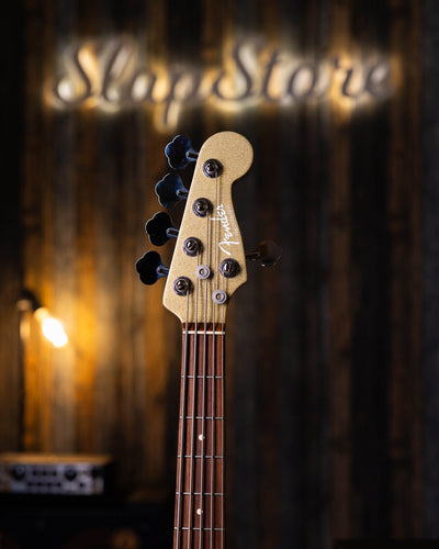 Fender Precision American Standard V Sparkle Shoreline Gold 2013 - Bajo Eléctrico