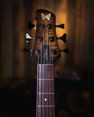 Fodera Contrabass 6 Elite Curly Maple Gloss Burst '95 - Bajo Eléctrico