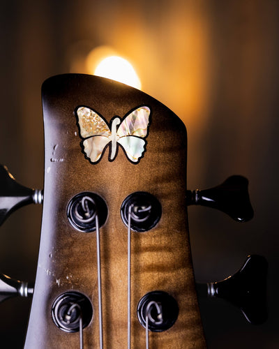 Fodera Contrabass 6 Elite Curly Maple Gloss Burst '95 - Bajo Eléctrico