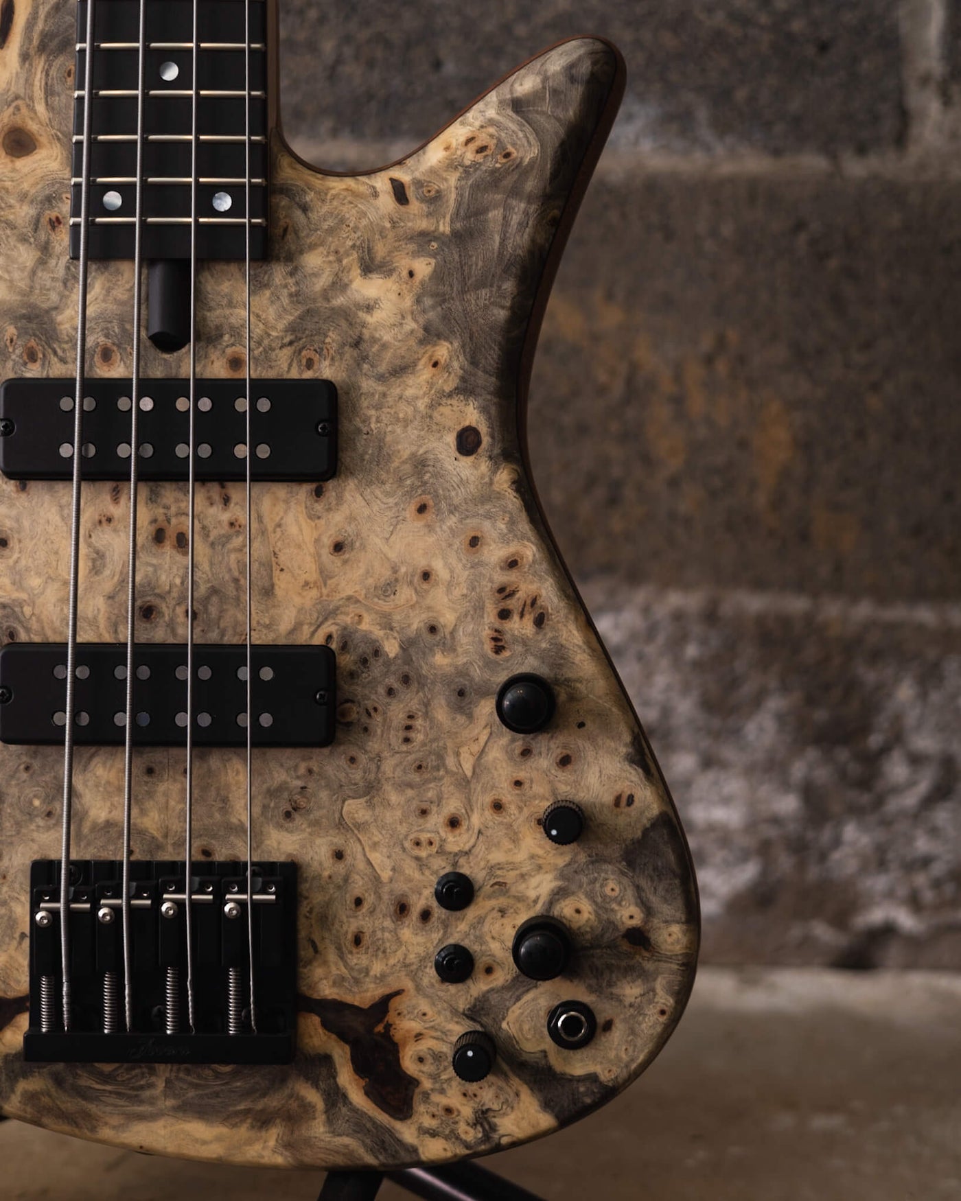 Fodera Emperor 4 Standard Special Buckeye Burl (End-2024) - Bajo Eléctrico