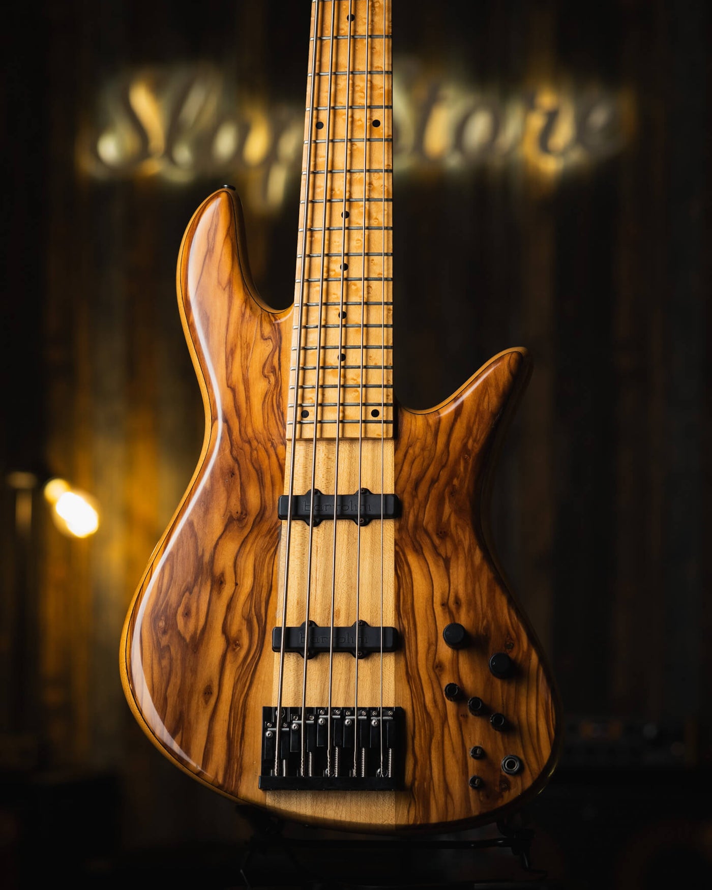 Fodera Emperor 5 Elite Olive 1992- Bajo Eléctrico