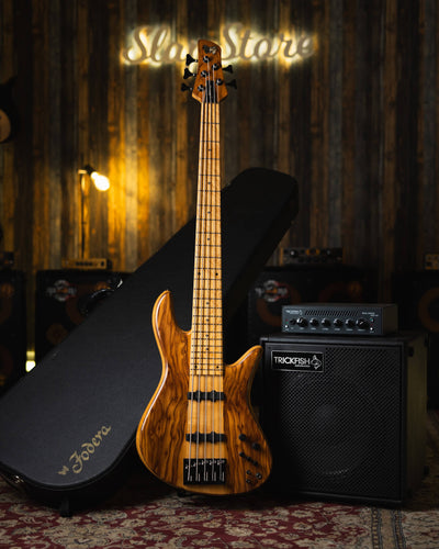 Fodera Emperor 5 Elite Olive 1992- Bajo Eléctrico