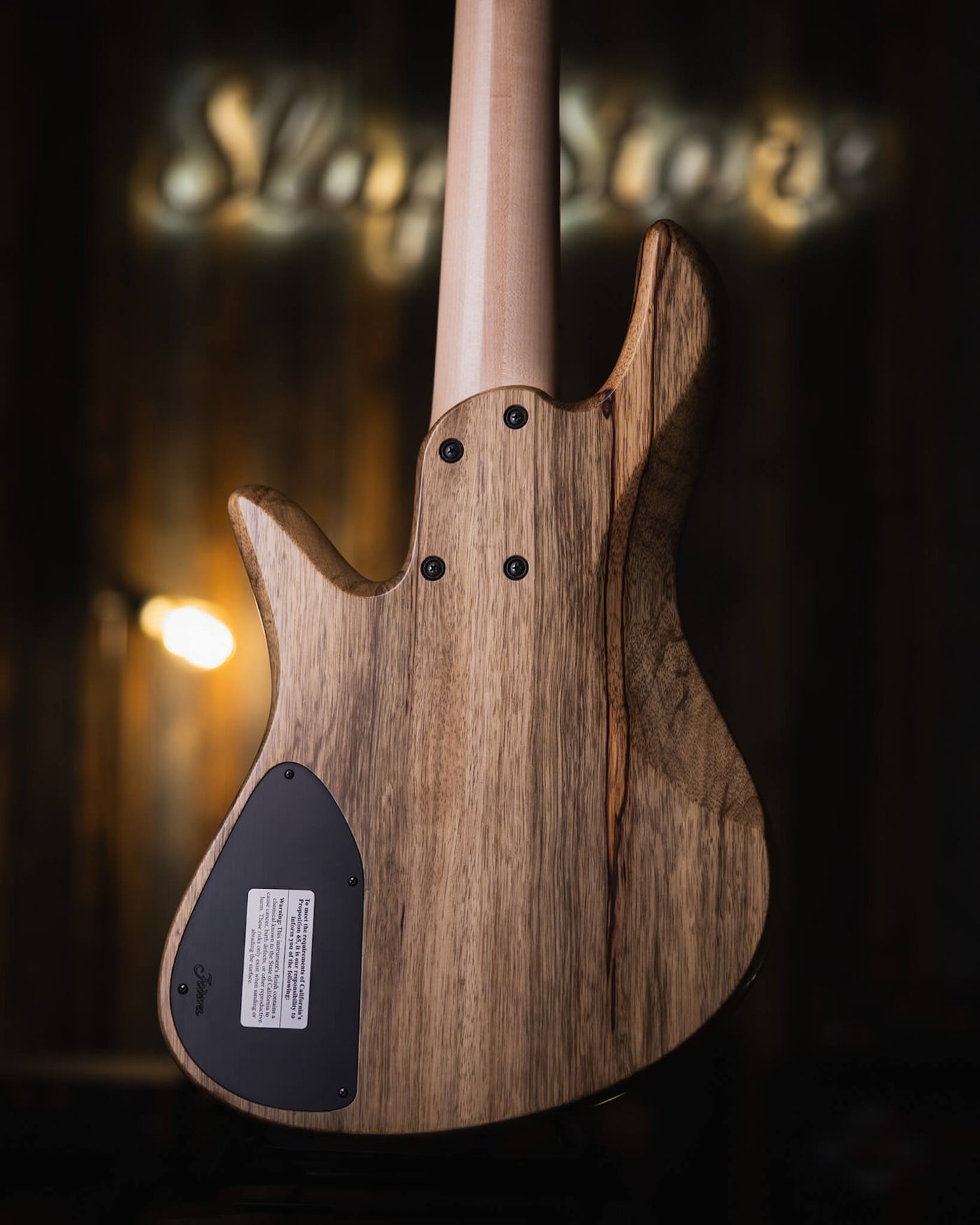 Fodera Emperor 5 Standar Special Flamed Redwood - Bajo Eléctrico