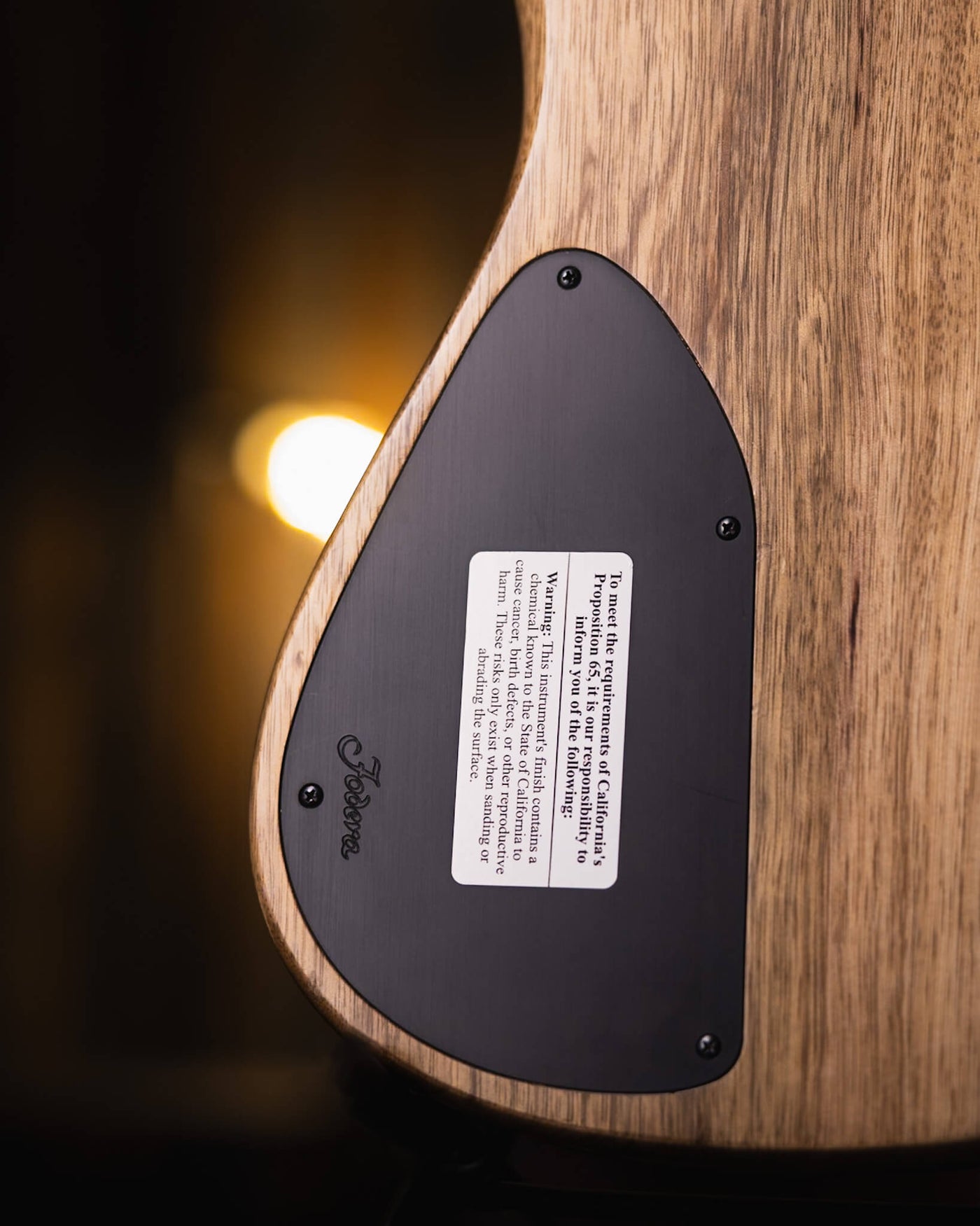Fodera Emperor 5 Standar Special Flamed Redwood - Bajo Eléctrico