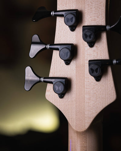 Fodera Emperor 5 Standar Special Flamed Redwood - Bajo Eléctrico