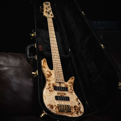 Fodera Emperor 5 Standard Special Poplar Burl 2023 - Bajo Eléctrico
