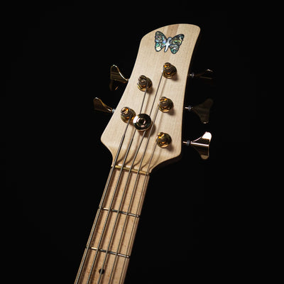 Fodera Emperor 5 Standard Special Poplar Burl 2023 - Bajo Eléctrico