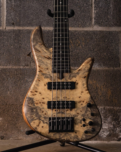 Fodera Emperor 5 Standard Special Buckeye Burl (End-2024) - Bajo Eléctrico