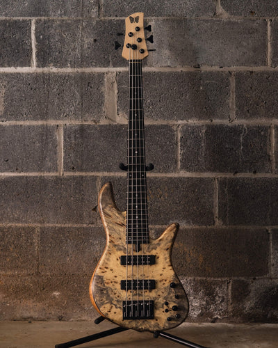 Fodera Emperor 5 Standard Special Buckeye Burl (End-2024) - Bajo Eléctrico