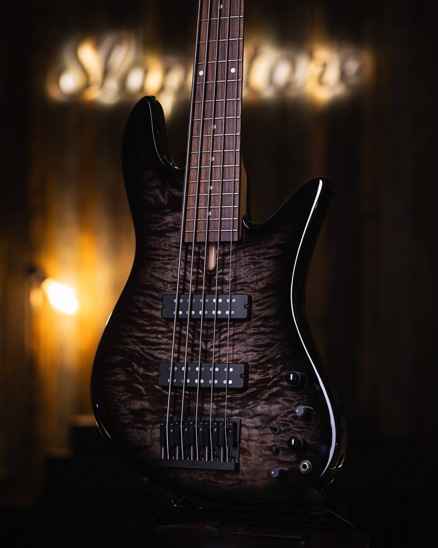 Fodera Emperor 5 Standard Special Trans Charcoal Burst 2021 - Bajo Eléctrico