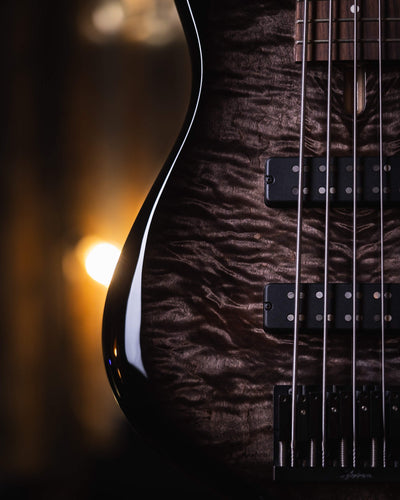 Fodera Emperor 5 Standard Special Trans Charcoal Burst 2021 - Bajo Eléctrico