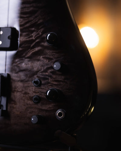 Fodera Emperor 5 Standard Special Trans Charcoal Burst 2021 - Bajo Eléctrico