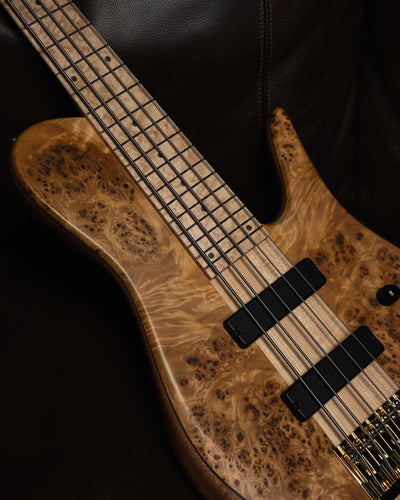 Fodera Imperial 5 Elite Poplar Burl - Bajo Eléctrico