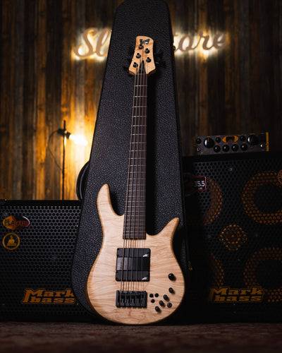Fodera Monarch 5 Deluxe Box Elder 2021 - Bajo Eléctrico