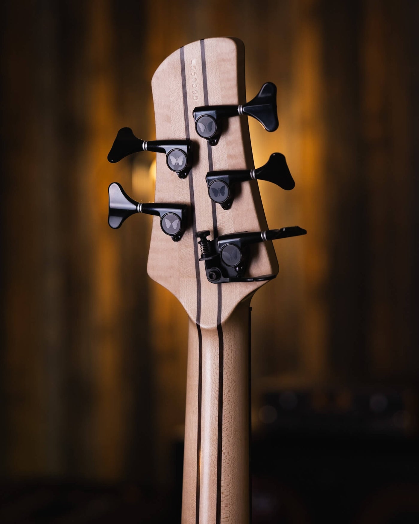 Fodera Monarch 5 Deluxe Box Elder 2021 - Bajo Eléctrico