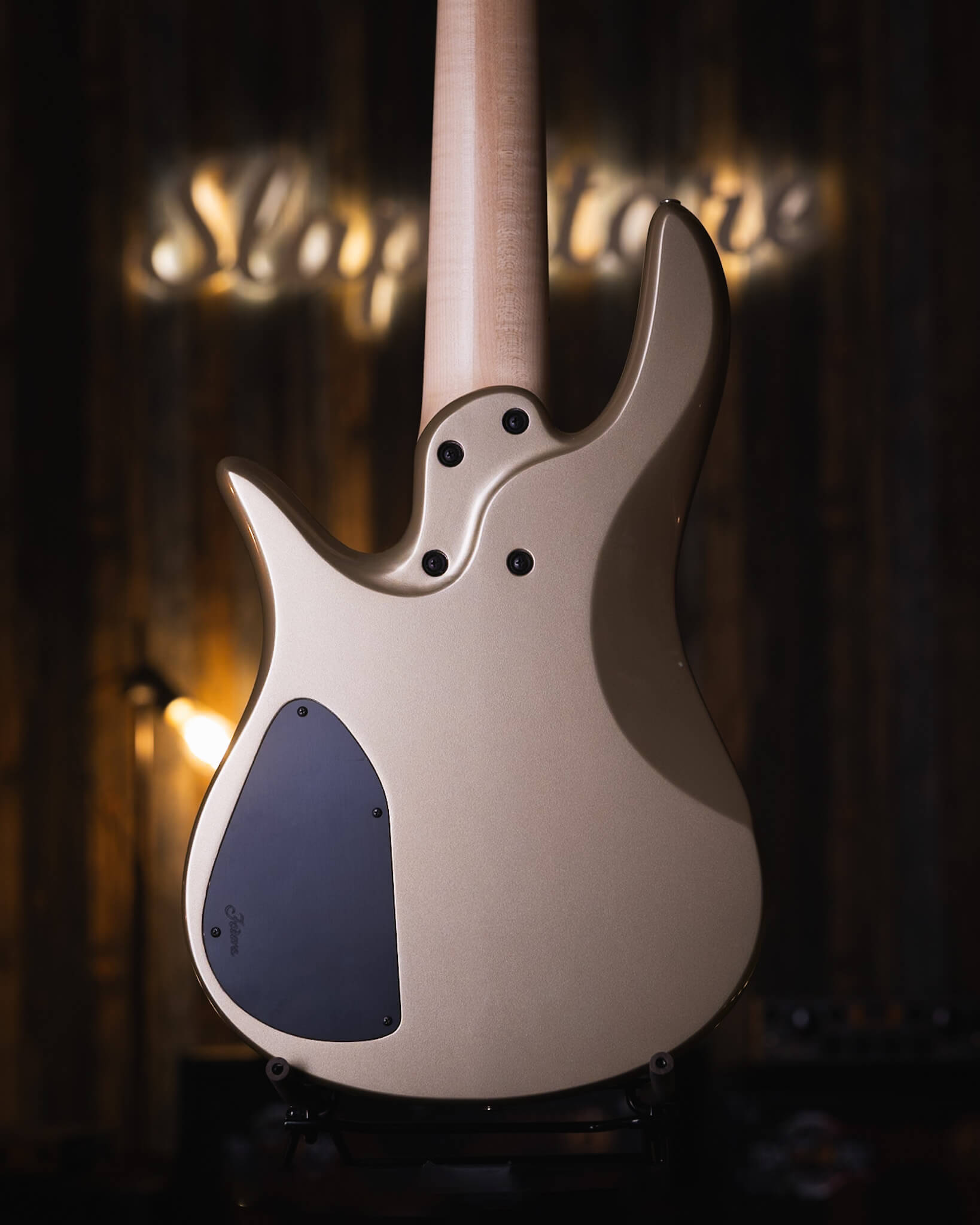 Fodera Monarch PJ 5 Classic Shoreline Gold 2021 - Bajo Eléctrico