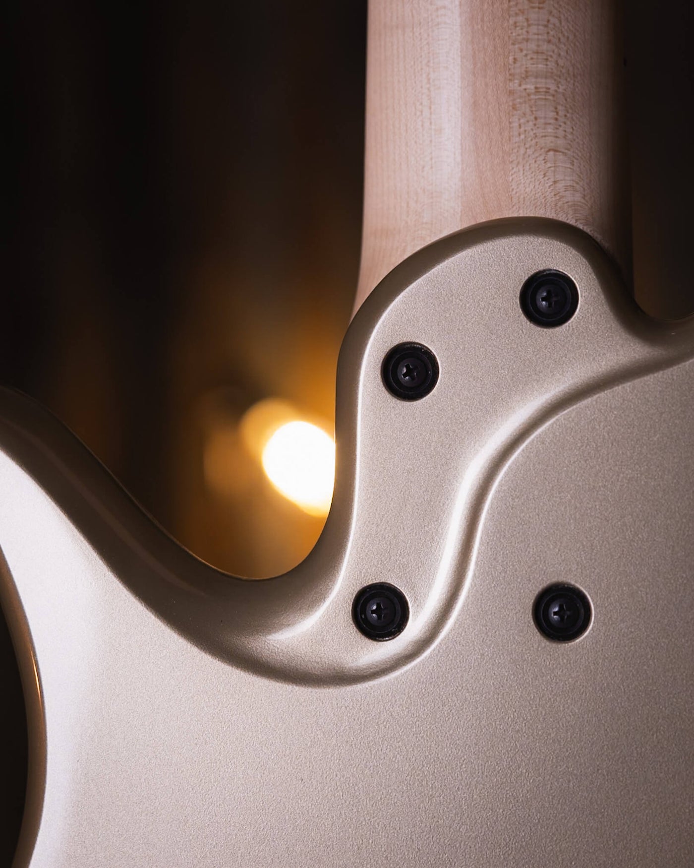 Fodera Monarch PJ 5 Classic Shoreline Gold 2020 - Bajo Eléctrico