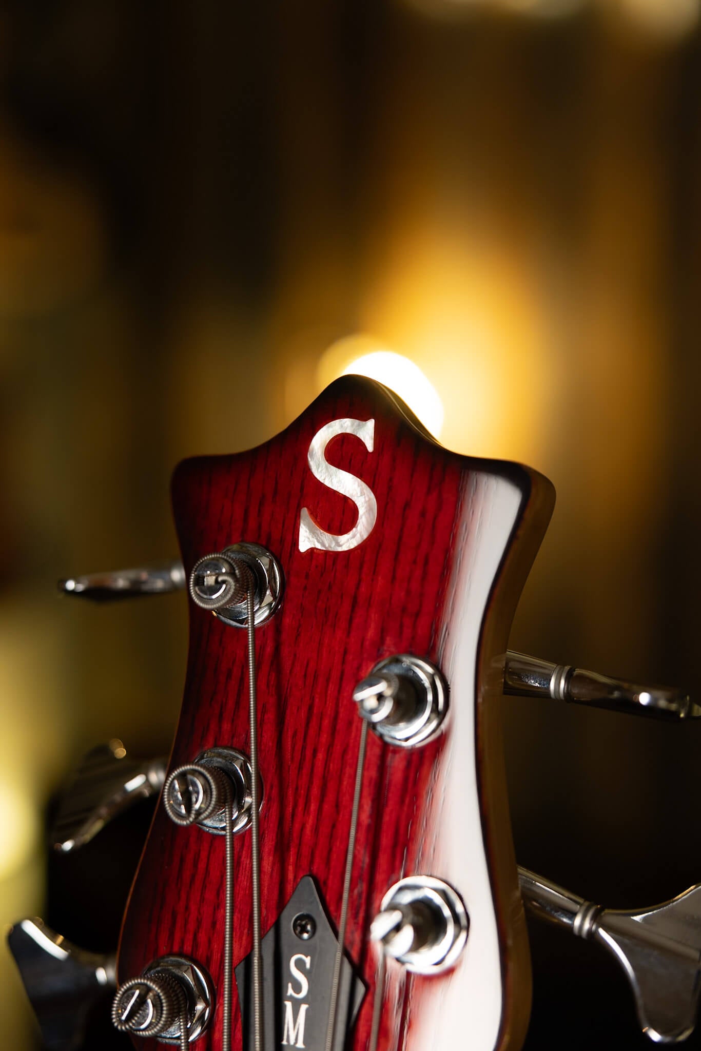 Ken Smith BSR-5M Trans Red Burst 1999 - Bajo Eléctrico