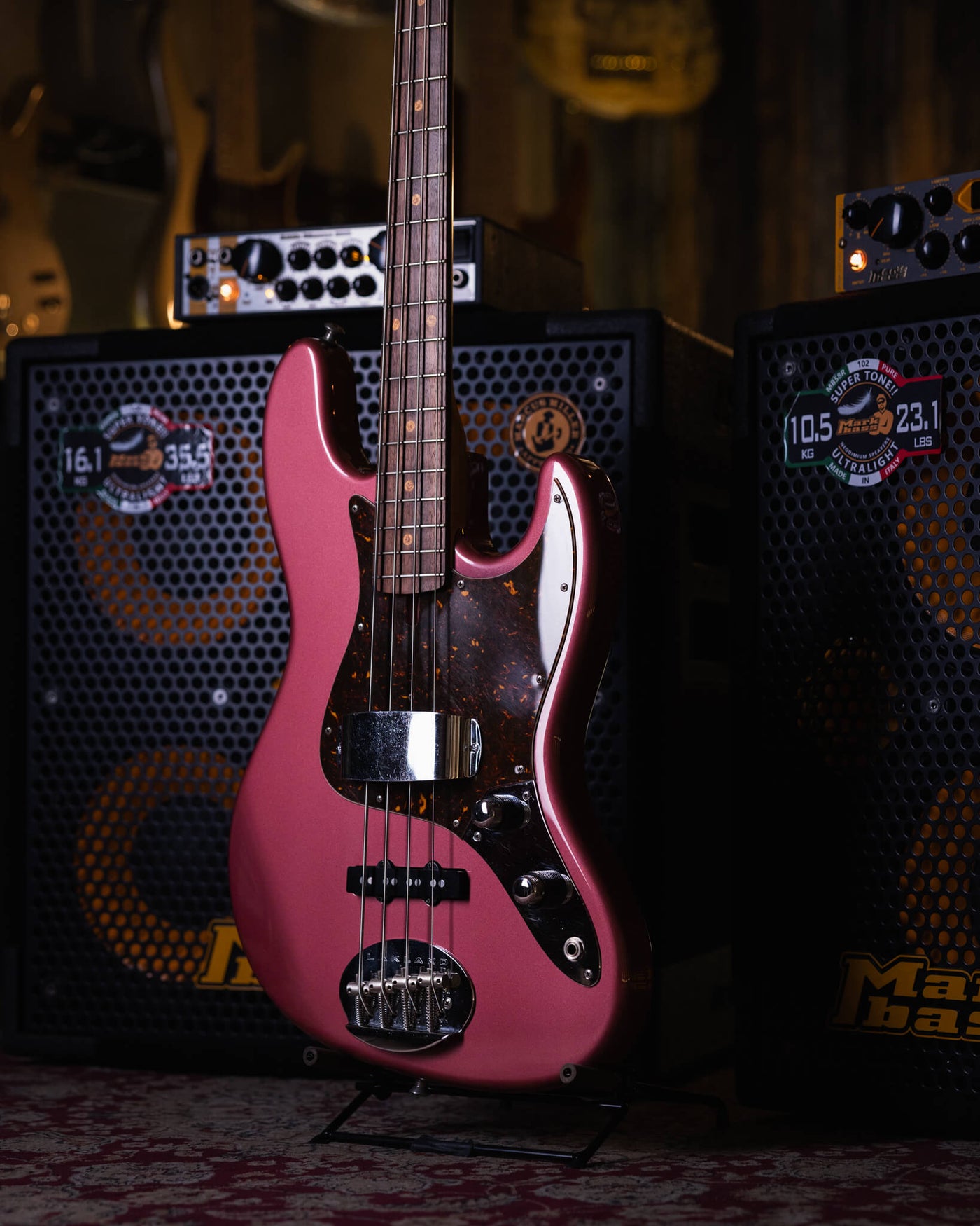 Lakland USA 44-60 (Joe Osborne) Burdgundy Mist 2004 - Bajo Eléctrico