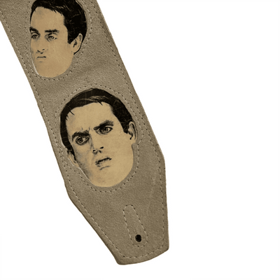LK Strap Felix Pastorius Beige - * Modelo Signature de Felix Pastorius, bajista de Yellow Jackets, Hipster Asassins, etc.** Foto referencial: Al ser un producto de cuero, el color y patrón puede variar ligeramente*** Hecha a mano en New York, USA - SlapSt
