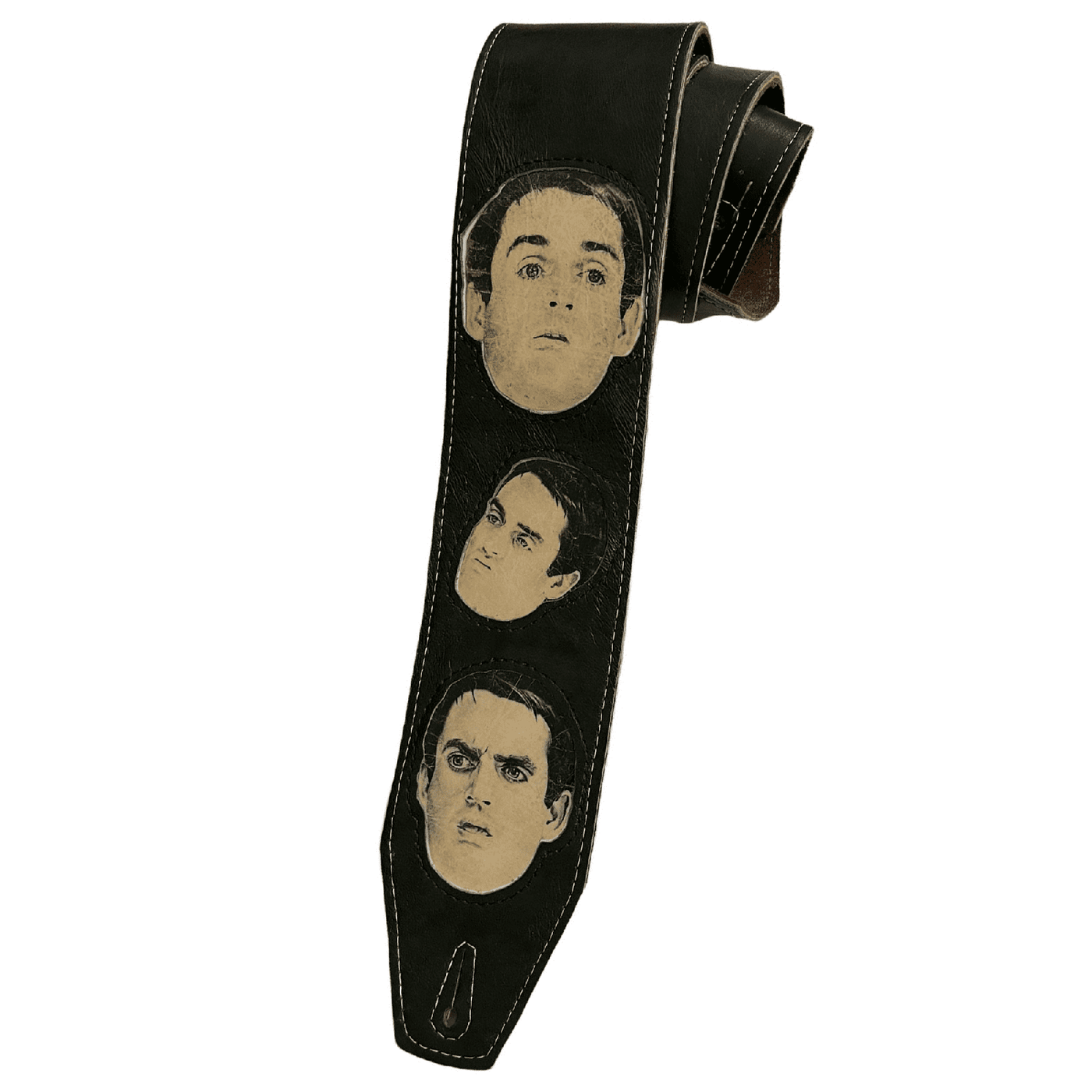 LK Strap Felix Pastorius Black - * Modelo Signature de Felix Pastorius, bajista de Yellow Jackets, Hipster Asassins, etc.** Foto referencial: Al ser un producto de cuero, el color y patrón puede variar ligeramente*** Hecha a mano en New York, USA - SlapSt
