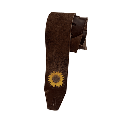 LK Strap Nicole Row Dark Brown - * Modelo Signature de Nicole Row, bajista de Panic at the Disco** Foto referencial: Al ser un producto de cuero, el color y patrón puede variar ligeramente*** Hecha a mano en New York, USA - SlapStore América Latina especi