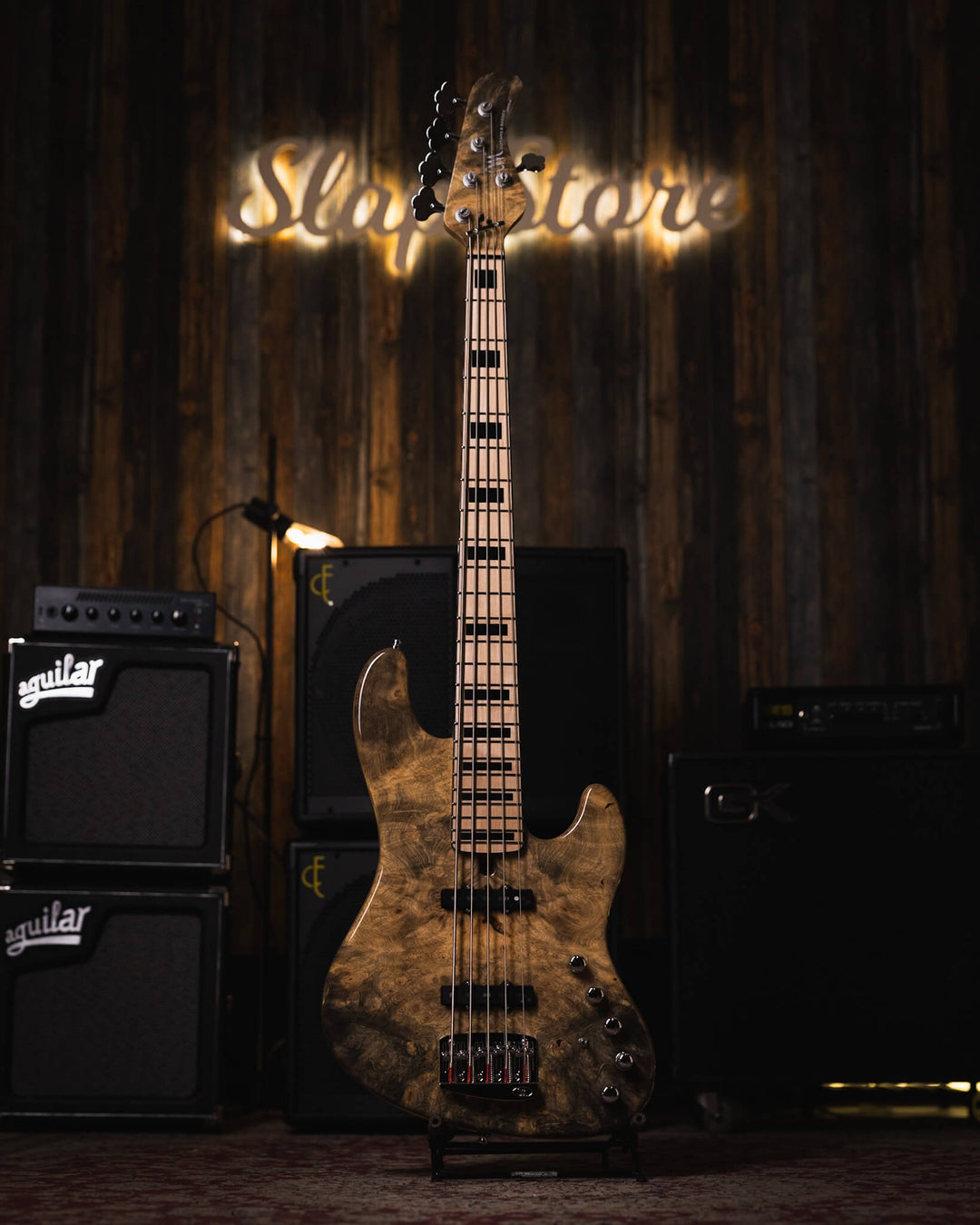 Mayones Jabba Custom 5 Buckeye Burl 2021