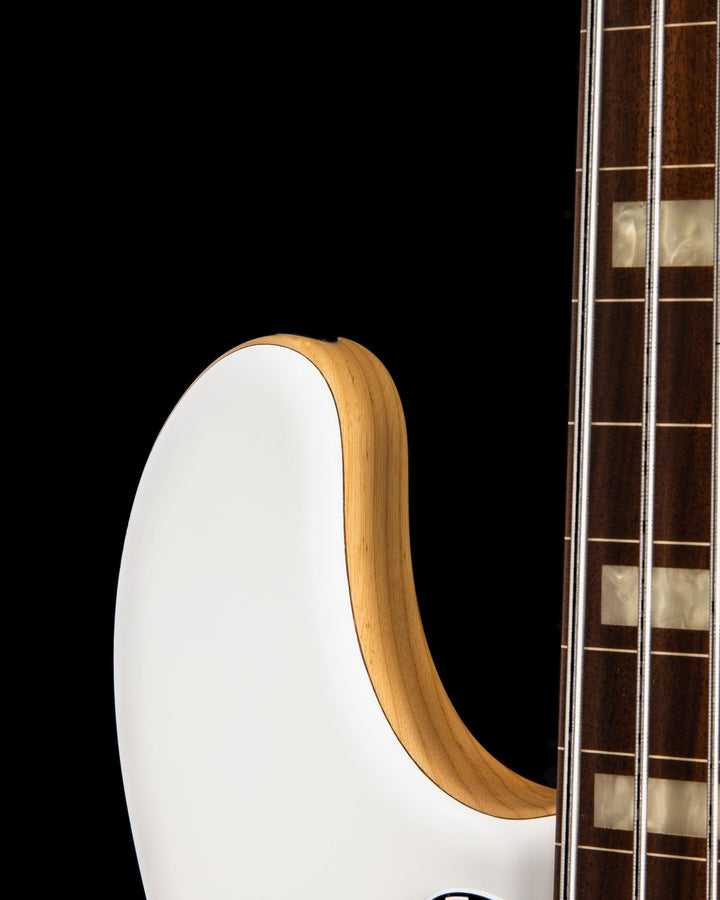 Mayones Jabba 5 Hadrien Feraud Signature Fretless Spruce Monolith White Satin 2027