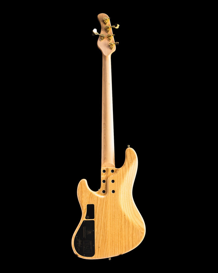 Mayones Jabba 5 Hadrien Feraud Signature Fretless Spruce Monolith White Satin 2027