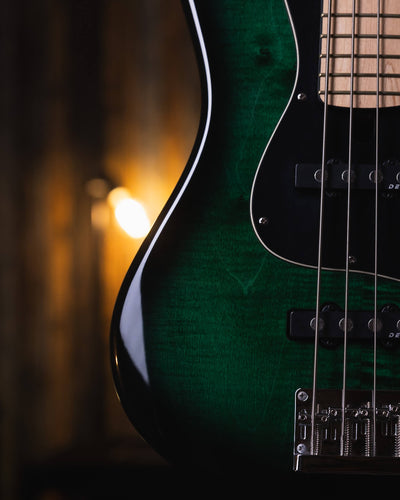 Mayones Jabba Classic 4 Trans Green Burst 2014 - Bajo Eléctrico