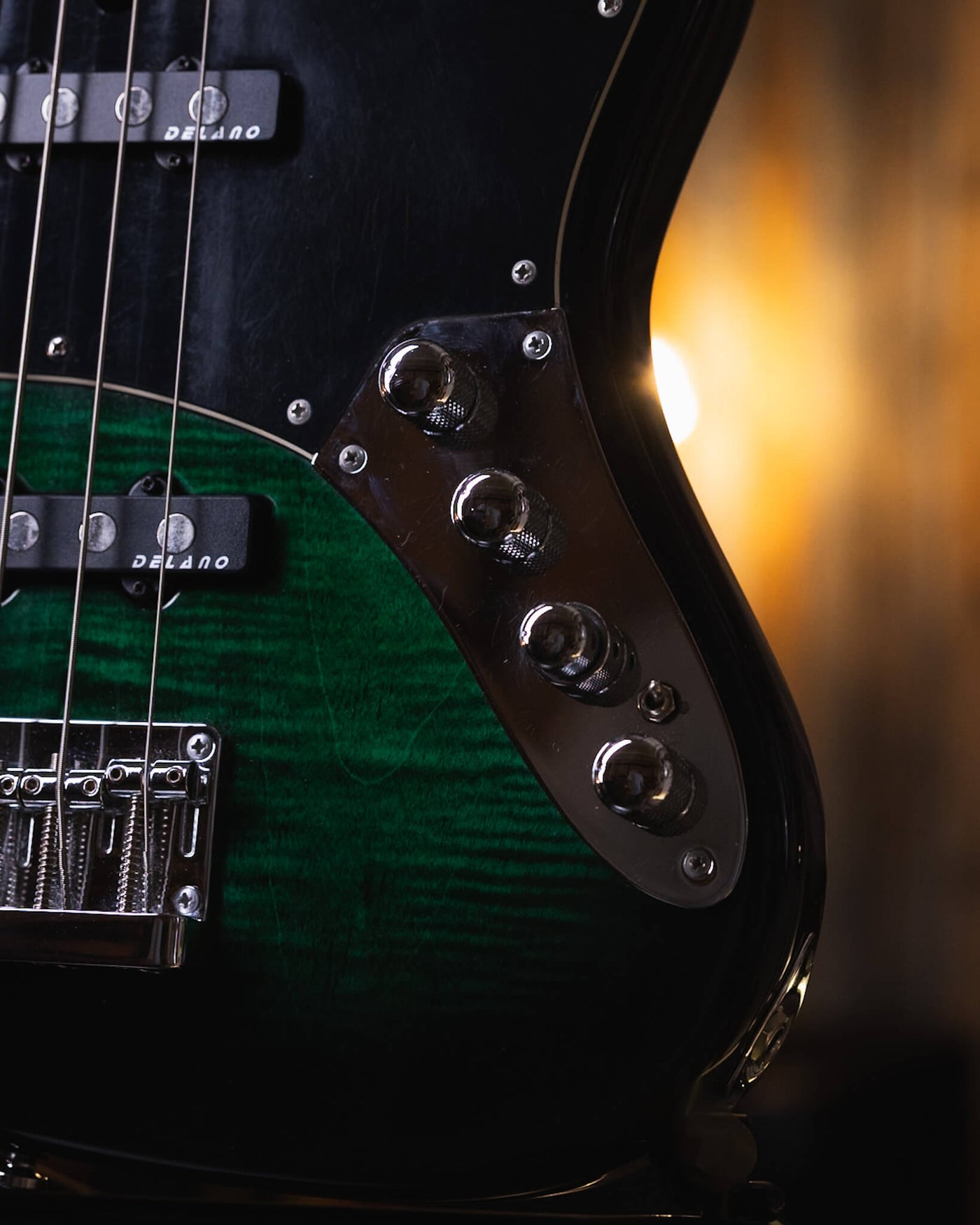 Mayones Jabba Classic 4 Trans Green Burst 2014 - Bajo Eléctrico