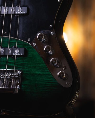Mayones Jabba Classic 4 Trans Green Burst 2014 - Bajo Eléctrico
