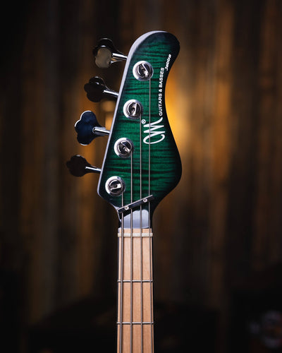 Mayones Jabba Classic 4 Trans Green Burst 2014 - Bajo Eléctrico