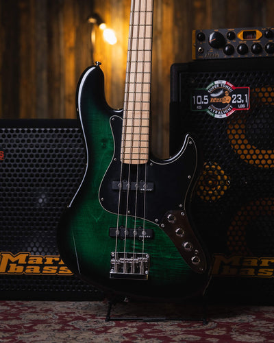 Mayones Jabba Classic 4 Trans Green Burst 2014 - Bajo Eléctrico