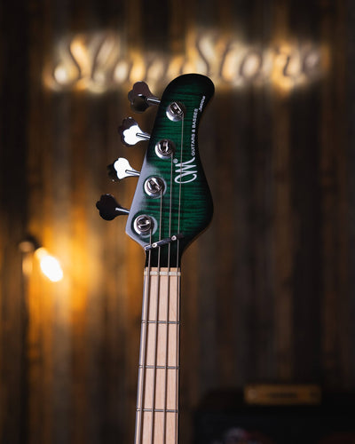 Mayones Jabba Classic 4 Trans Green Burst 2014 - Bajo Eléctrico