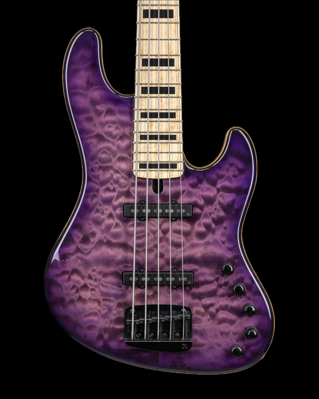 Mayones Jabba Custom 5 Flamed Maple Infinity Purple Gloss 2027
