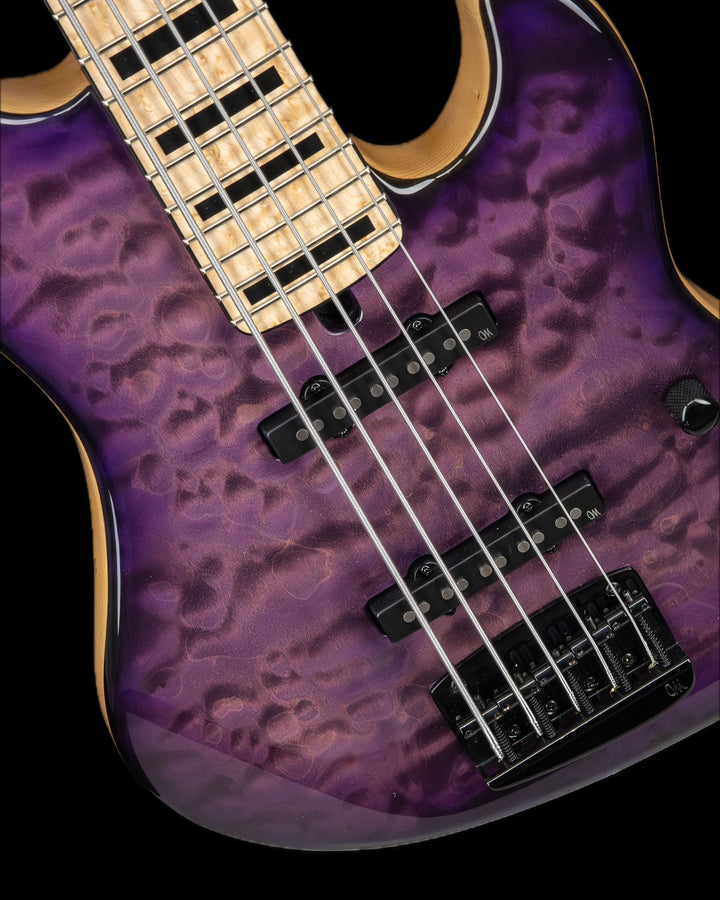 Mayones Jabba Custom 5 Flamed Maple Infinity Purple Gloss 2027