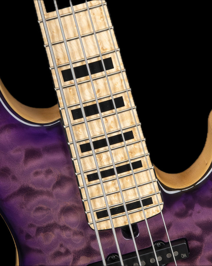 Mayones Jabba Custom 5 Flamed Maple Infinity Purple Gloss 2027
