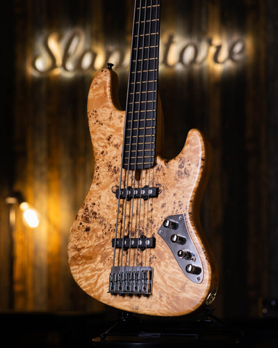 Mayones Jabba 5 Custom Poplar Burl 2011 - Bajo Eléctrico