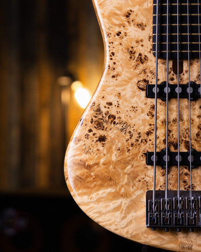 Mayones Jabba 5 Custom Poplar Burl 2011 - Bajo Eléctrico