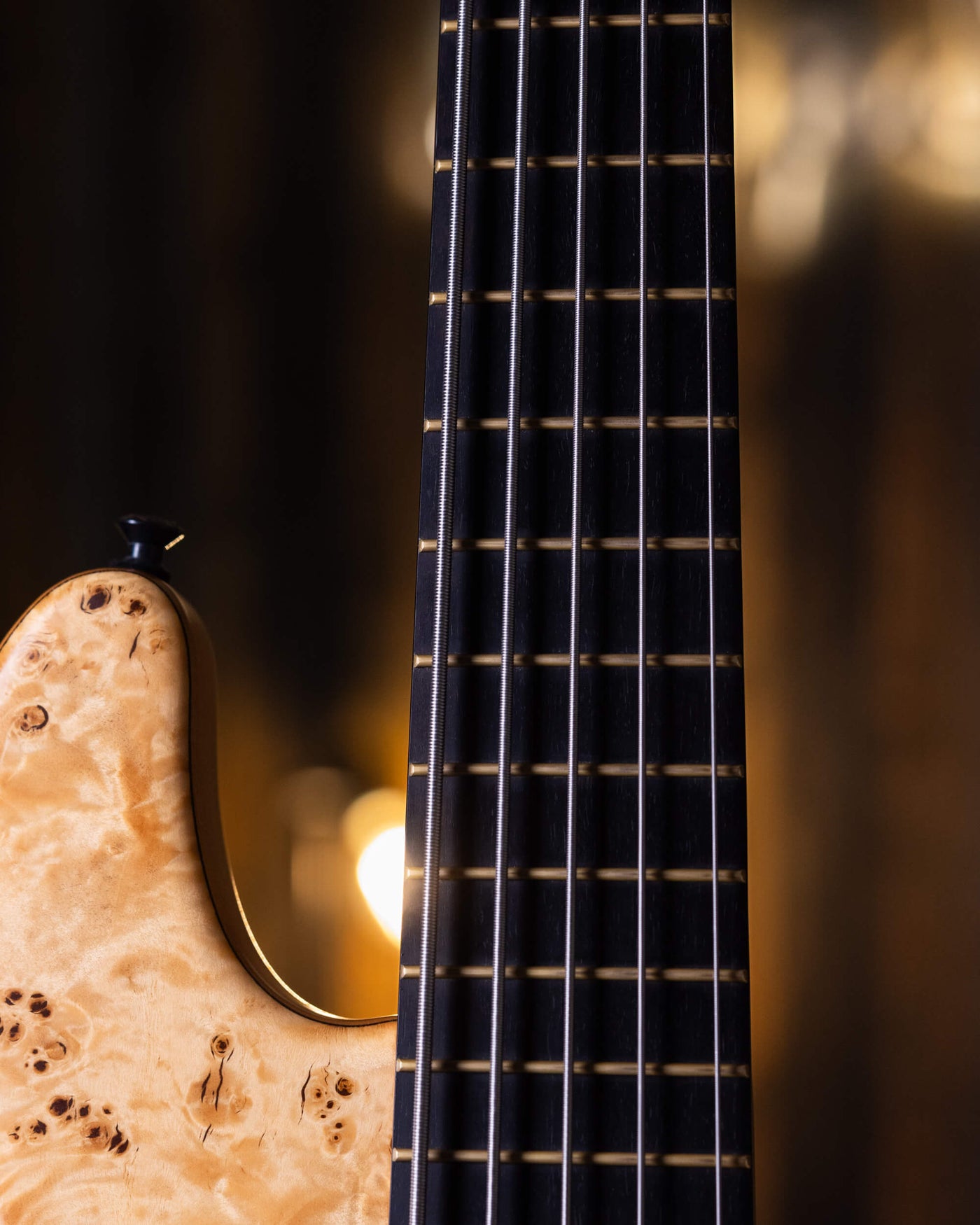 Mayones Jabba 5 Custom Poplar Burl 2011 - Bajo Eléctrico
