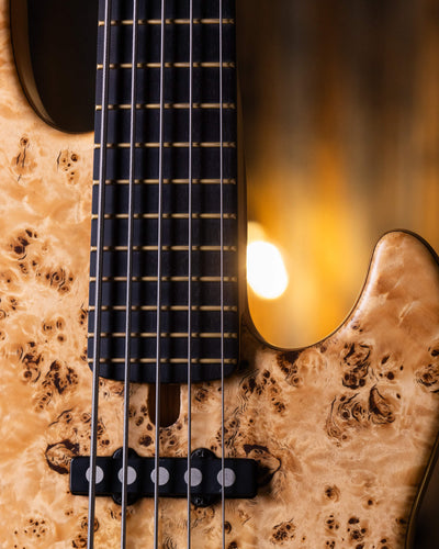 Mayones Jabba 5 Custom Poplar Burl 2011 - Bajo Eléctrico