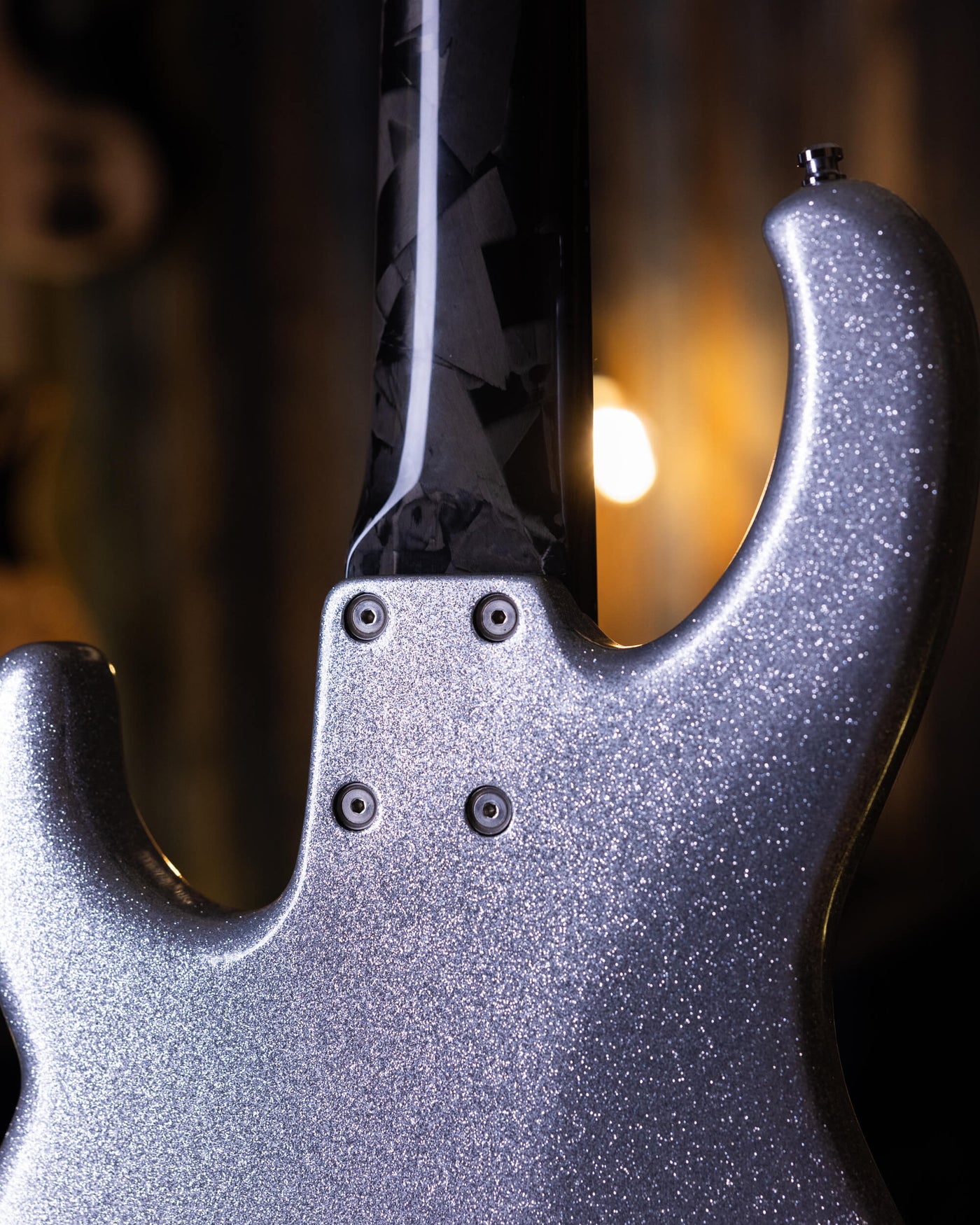 Modulus Funk Unlimited 5 Silver Sparkle 2008 - Bajo Eléctrico