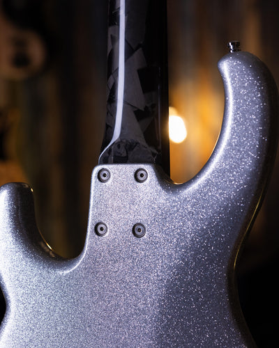 Modulus Funk Unlimited 5 Silver Sparkle 2008 - Bajo Eléctrico