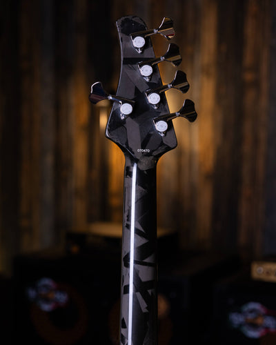 Modulus Funk Unlimited 5 Silver Sparkle 2008 - Bajo Eléctrico