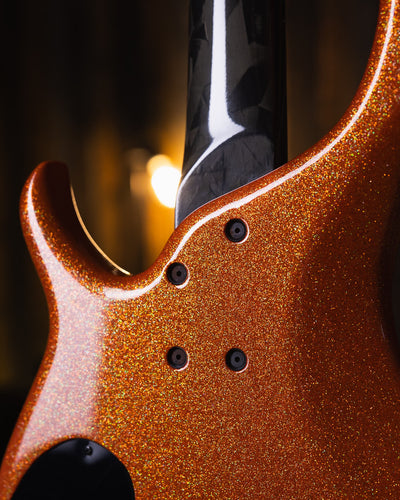 Modulus Quantum 5 Orange Sparkle 2001 - Bajo Eléctrico