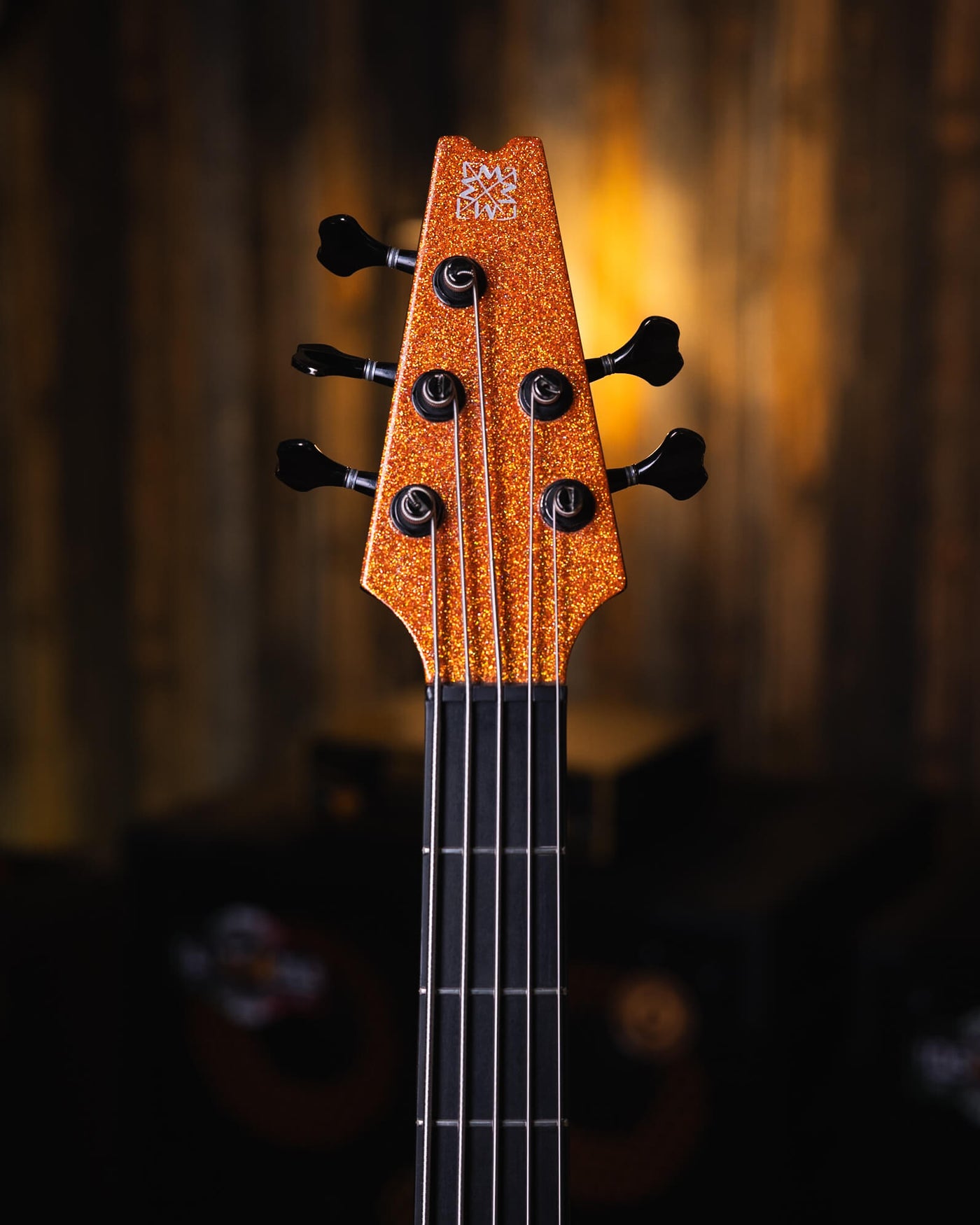 Modulus Quantum 5 Orange Sparkle 2001 - Bajo Eléctrico