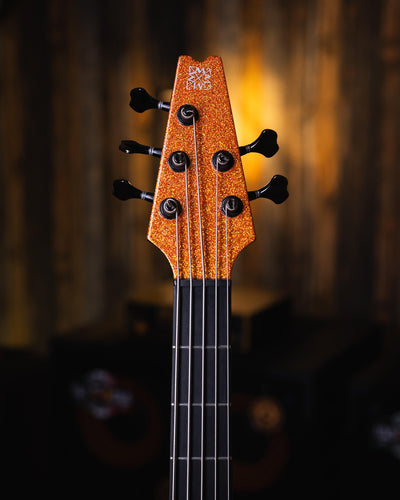 Modulus Quantum 5 Orange Sparkle 2001 - Bajo Eléctrico