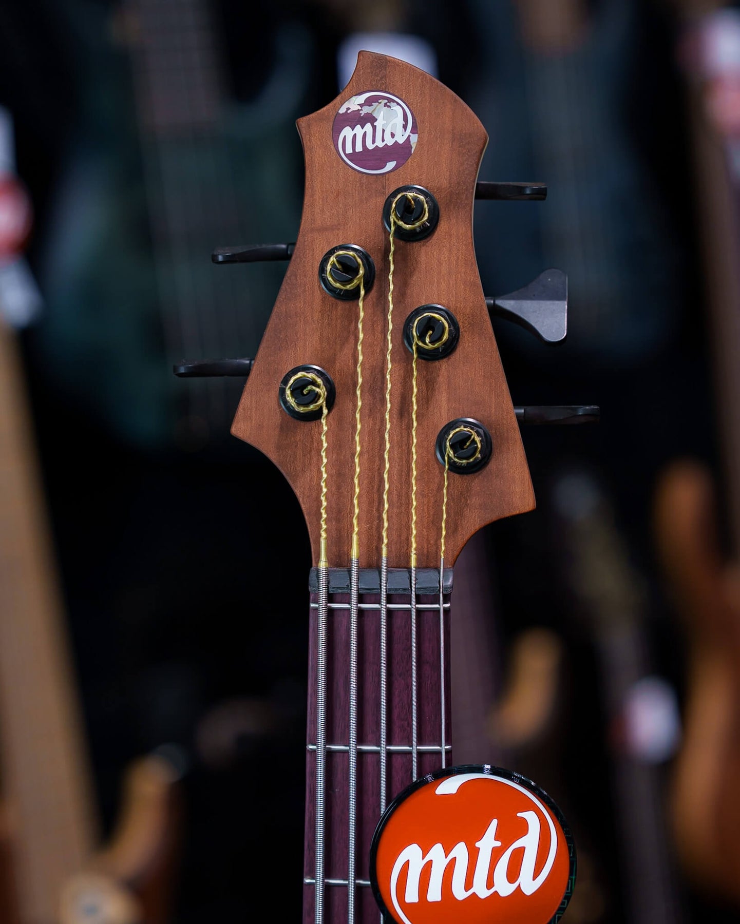 MTD 535-24 Figured Makore NAMM Show 2026 - Bajo Eléctrico | SlapStore 🌶️