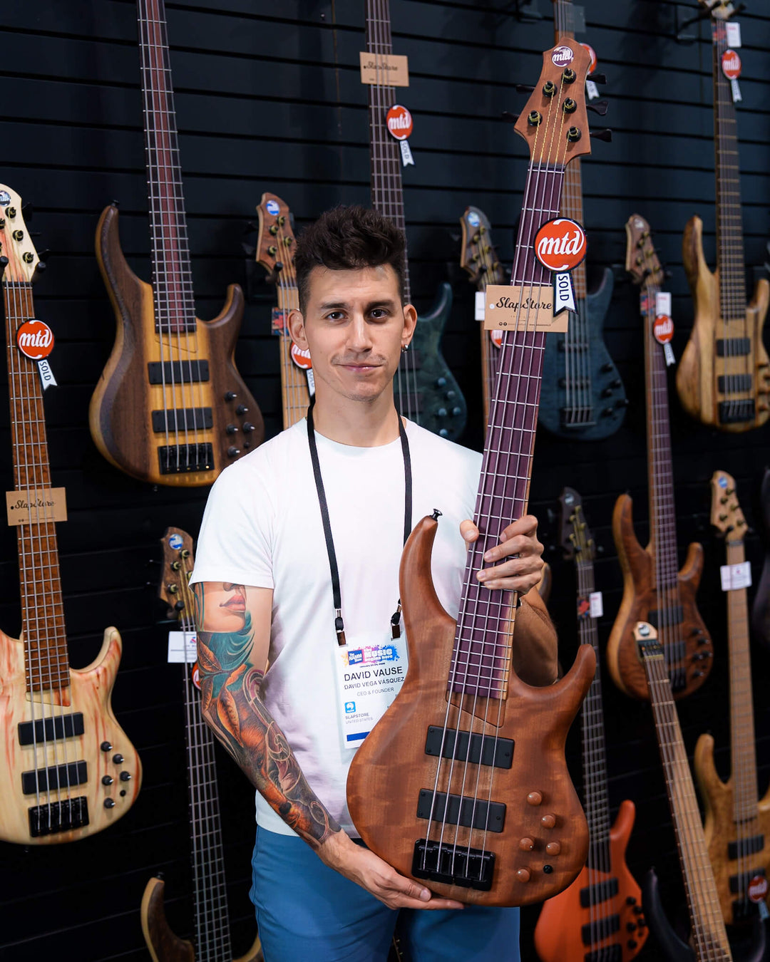 MTD 535-24 Figured Makore NAMM Show 2026